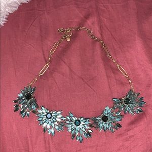 J. Crew Statement Necklace in Turquoise